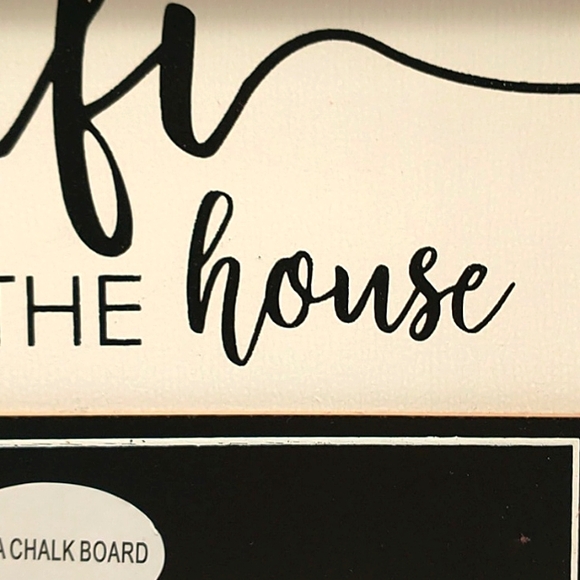 Decorative Sign that says " Wife Is On The House " - Picture 5 of 7